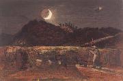 Samuel Palmer, Cornfield by Moonlight,with the Evening Star